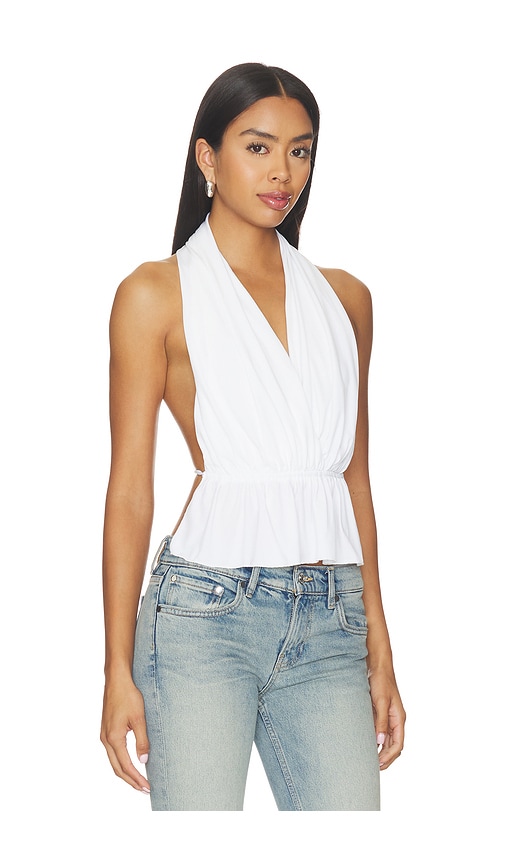 MORE TO COME Allura Halter Top en Ivory Taille XXS Also en XS S M L XL 63 €