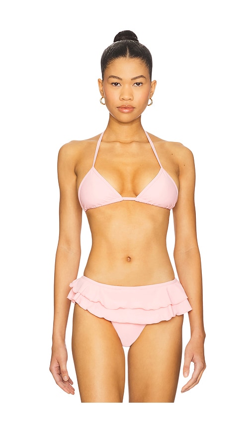 Sesly Bikini Top in Pink. - size XXS (also in L, M, S, XL, XS)