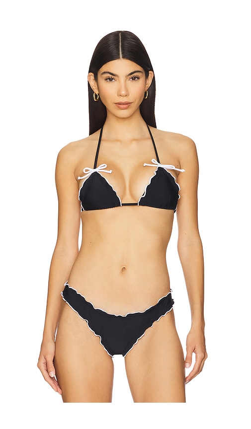 Merina Bikini Top in Black. - size XXS (also in L, M, S, XL, XS)