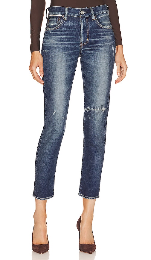 Moussy Vintage Edgerton Skinny in Dark Blue