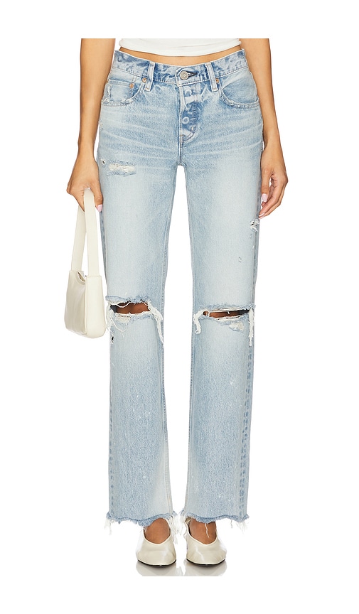 Odessa Straight-low in Blue. - size 31 (also in 28, 30, 32)