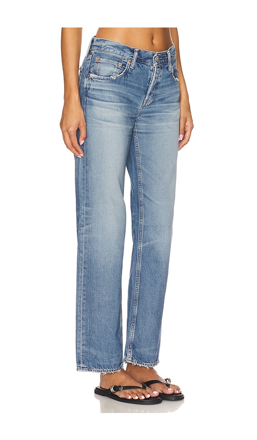 Moussy Vintage Millsboro Straight Jeans In Blue