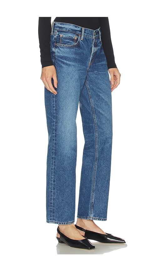 Moussy Vintage Philadelphia Straight Jeans In Blue