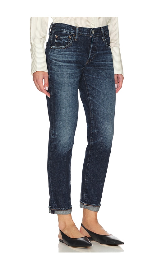 Moussy Vintage Camden Tapered Jeans In Blue