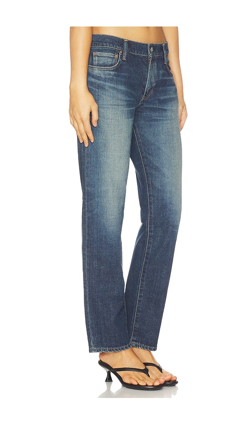  Moussy Vintage Pierna Recta Leverett En Color Azul Talla 24  (también En 25, 26, 27, 28, 29, 30, 31). 