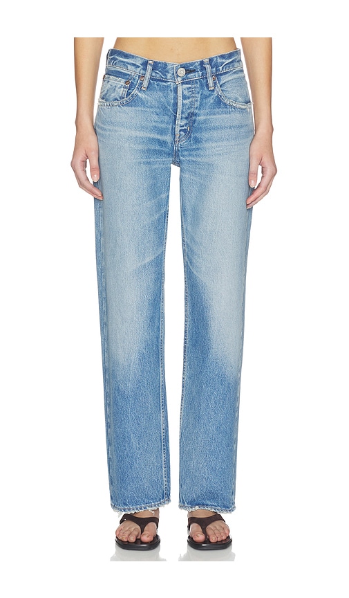 Moussy Vintage Cheval Straight Low Rise Jeans | Thumbnail 3 Moussy Vintage Cheval Straight Low Rise Jeans | Thumbnail 3