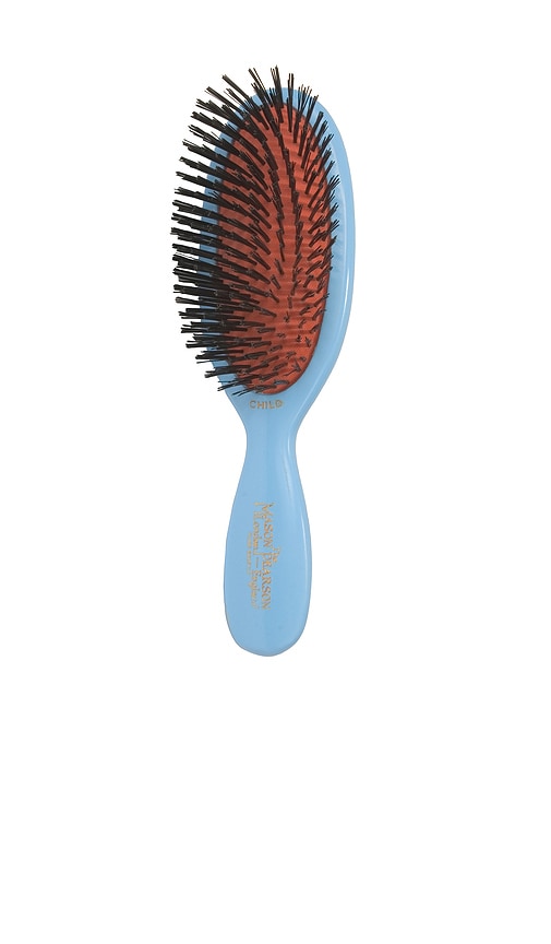 Mason Pearson Childs Sensitive Bristle Hairbrush In Blue