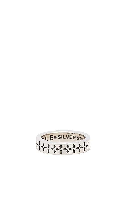 Maple Bandana Ring In Silver 925