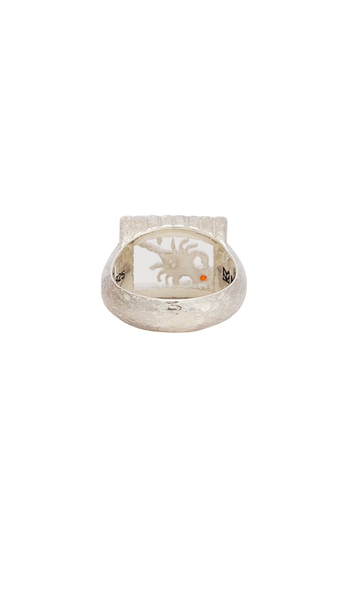  Maple Ring Scorpio In Metallic Silver. Größe 9. Also In 10, 11. 