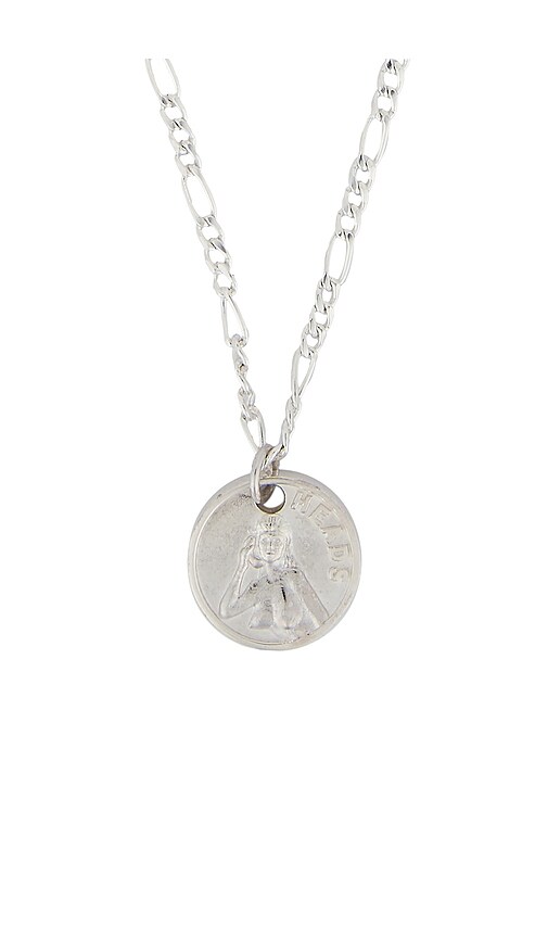  Maple Freaky Tails Chain Necklace In Metallic Silver. Size 50cm. Also In . 