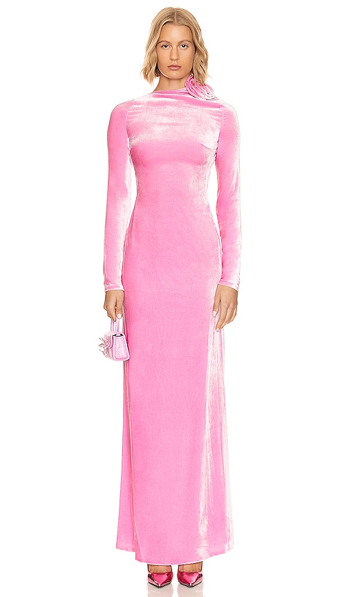 Shop Mirae Lilith Dress In Pink