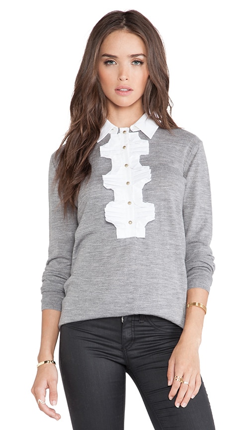 Ruffle Front Top