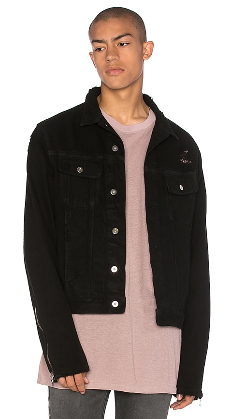 mr price black denim jackets