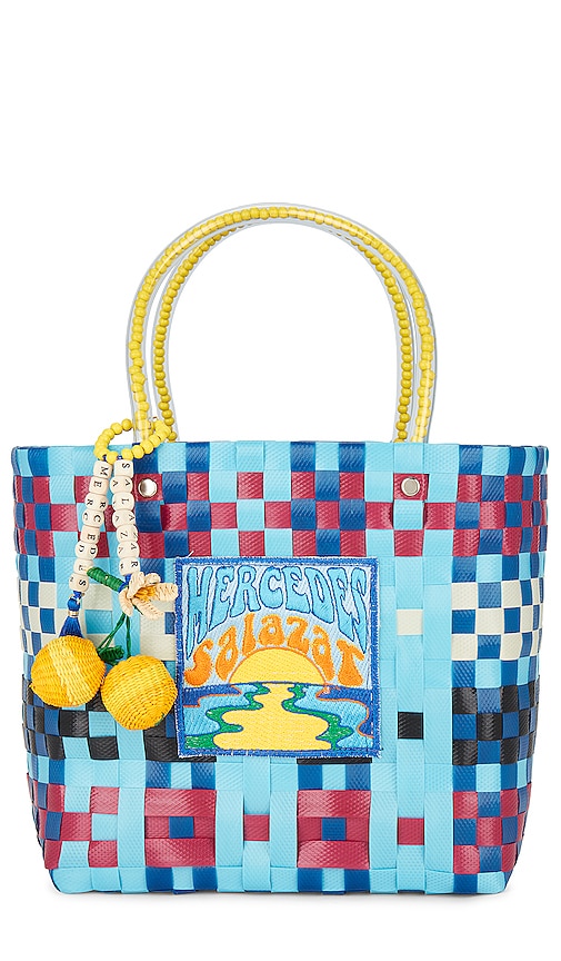 MERCEDES SALAZAR Paradise Handbag in Natural Green main image 1