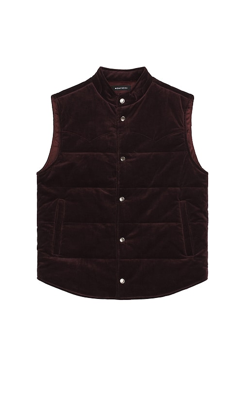 Monfrere Wayne Needle Cord Vest