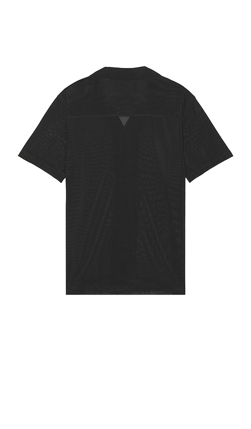 Shop Monfrere Mesh Bond Shirt In Noir