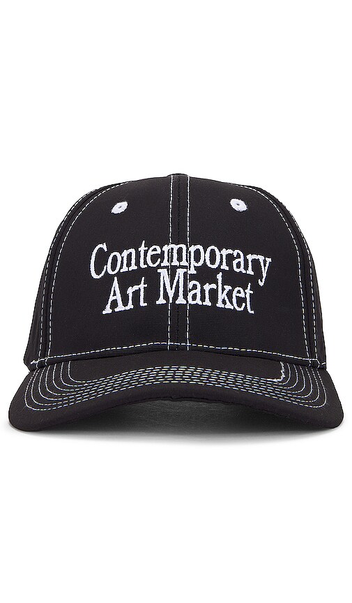 Market Contemporary Art 6 Panel Hat in Black | REVOLVE