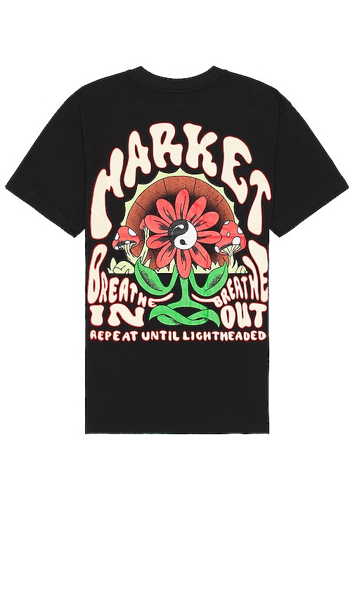 Market Breathwork T-shirt In Black
