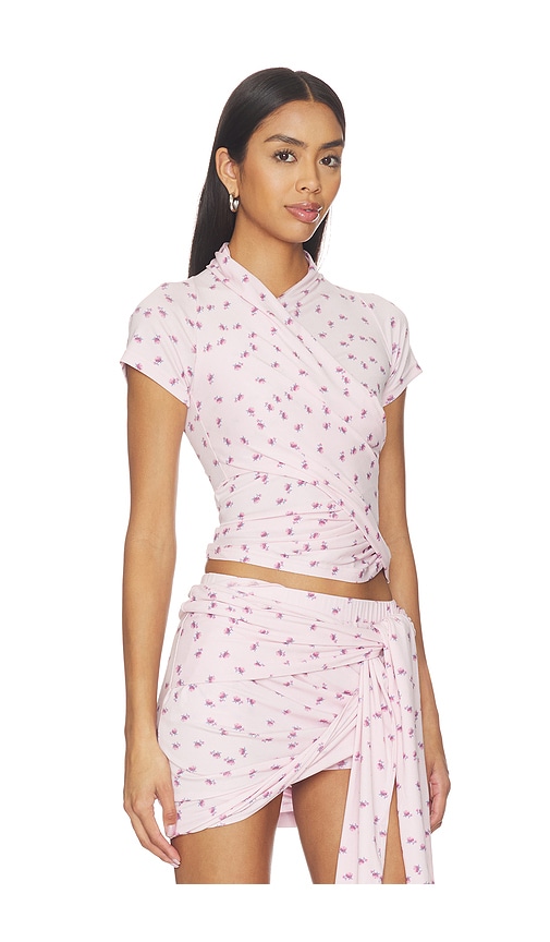 Marrknull Asymmetrical Ruffle T-shirt In Multi