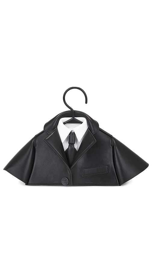 Shop Marrknull Black Suit Bag In 白色