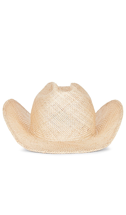Monrowe x REVOLVE Sisal Cowboy Hat in Tan