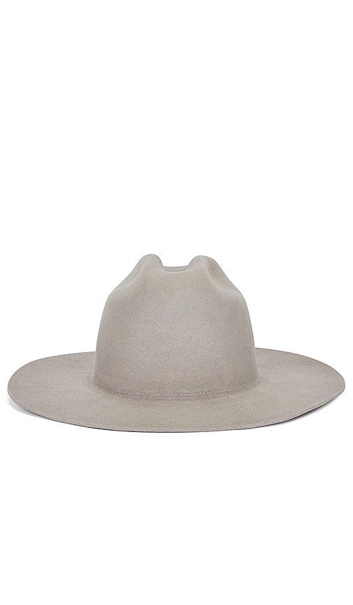 Monrowe Willow Hat In Light Grey