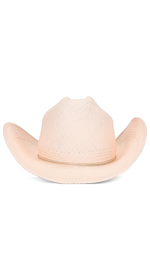 Shop Monrowe Lucille Cowboy Hat In 浅粉色