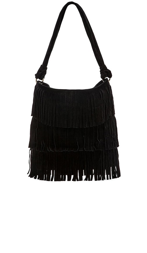 Hudson Fringe Shoulder Bag