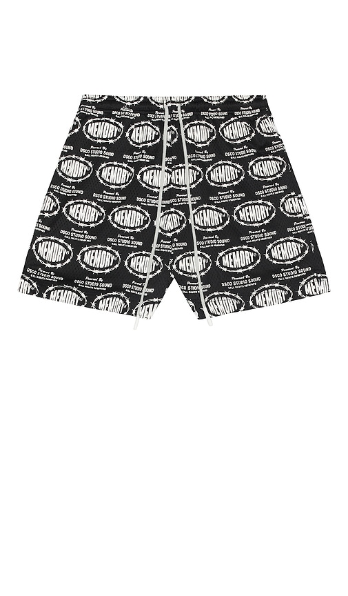 Barbwire Print Mesh Shorts in . - size L (also in M, S, XL/1X) - Memory Lane - Modalova