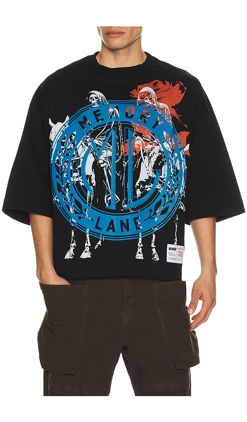 Memory Lane Layered Icons Crop Tee