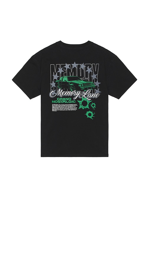 Memory Lane Grand Nostalgic Tee In Black