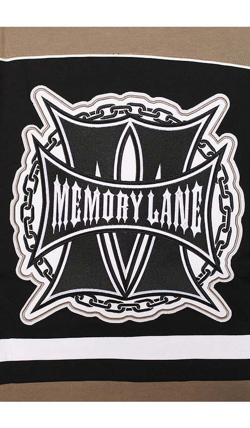  Memory Lane Hockey-trikot Shield In Black. Größe S. Also In M, L, Xl/1x. 