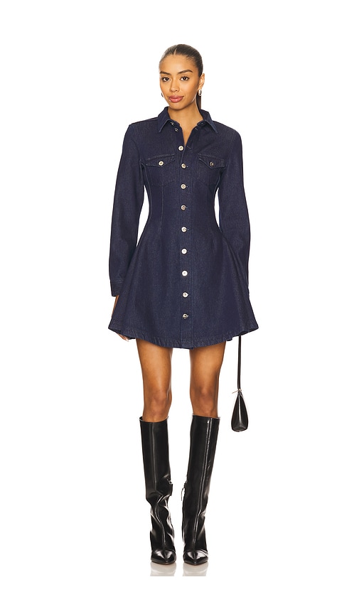 Women's Designer Long Sleeve Denim Dresses | REVOLVE