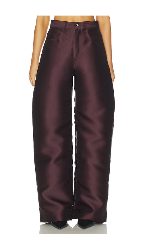 Marques ' Almeida Heavy Satin Boyfriend Trouser