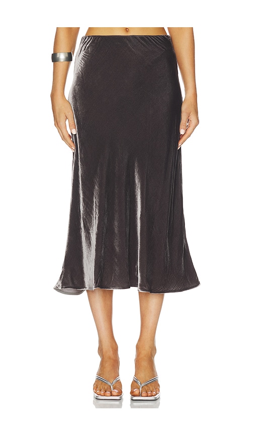 Marques' Almeida Bias Midi Skirt In Gray