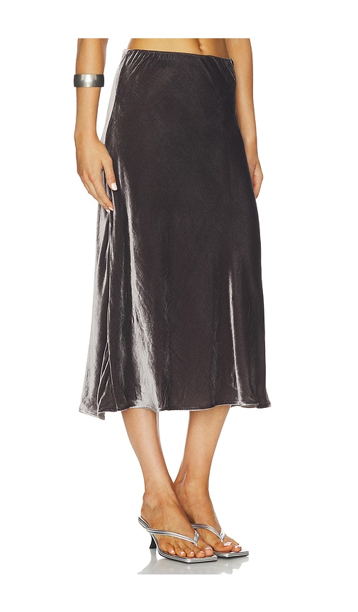 Marques' Almeida Bias Midi Skirt In Gray