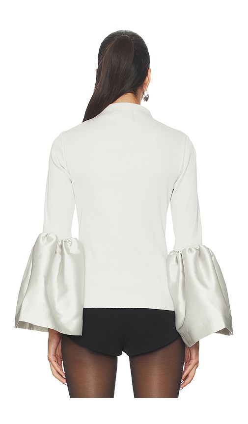  Marques ' Almeida Oberteil Puff Sleeve In Ivory. Größe M. Also In Xxs, Xl. 