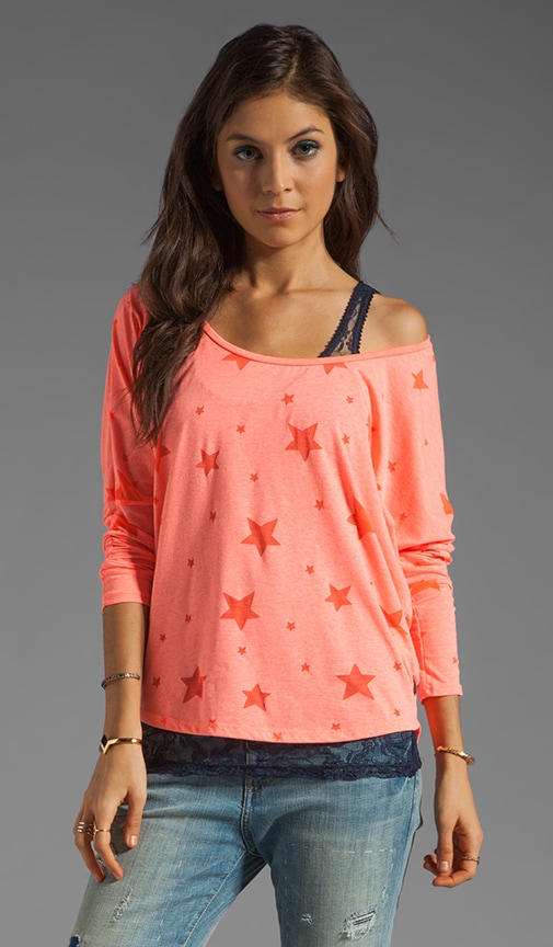 Lace Tank with Star Tee
