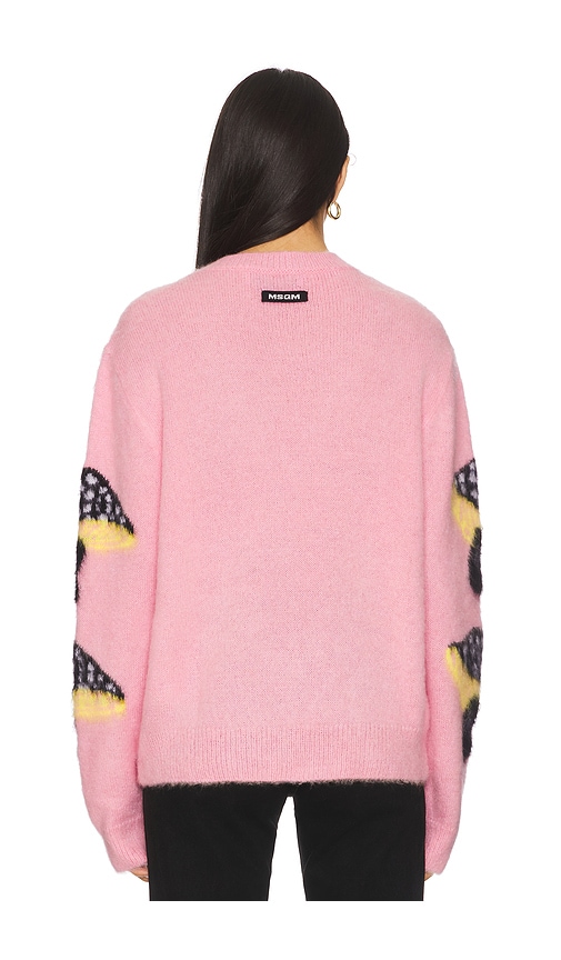  Msgm Strick Fantasy Mushroom In Pink. Größe Xs. Also In M. 