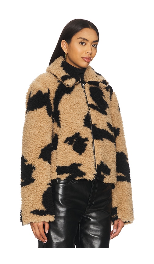 Msgm Follow The Rabbit Jacket In Animal Print