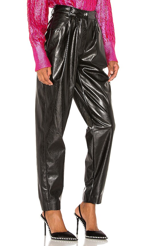 msgm leather pants