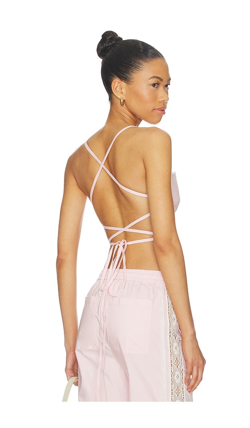  Msgm Oberteil Sleeveless In Pink. Größe 36. Also In 38, 40, 42. 