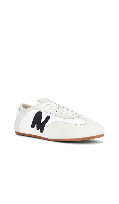 Msgm New Retro Super Light Sneaker In White