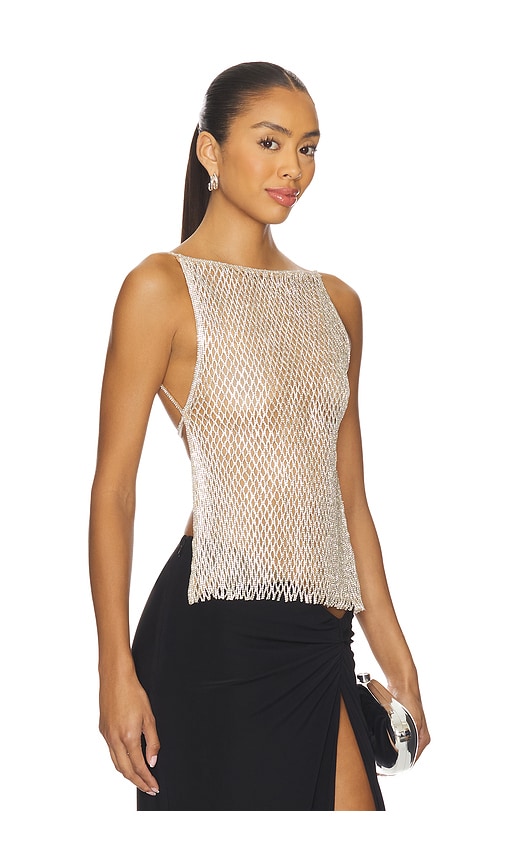 May Mashiah Alice Top In White