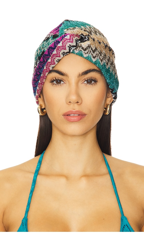 Turban in Blue.