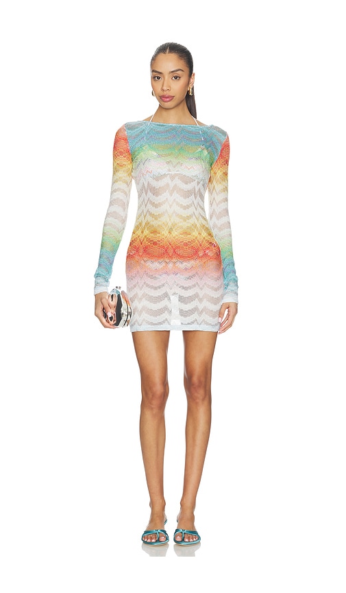 Missoni Long Sleeve Mini Dress