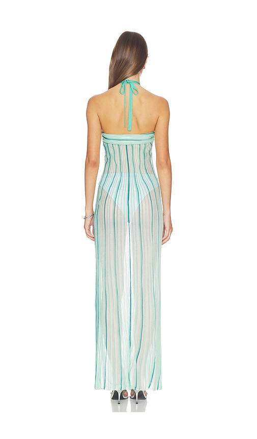  Missoni Langes Strandkleid Long Cover Up Dress In Teal. Größe M. Also In L. 