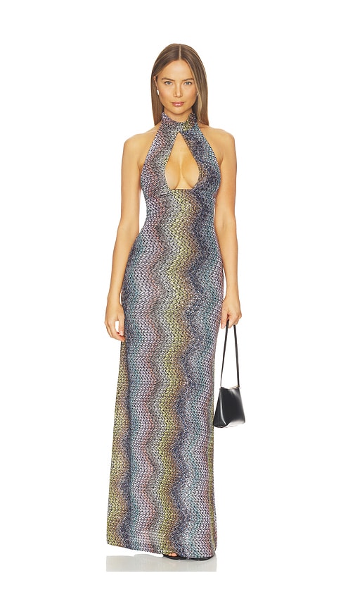 Missoni Sleeveless Long Dress | Thumbnail 3 Missoni Sleeveless Long Dress | Thumbnail 3