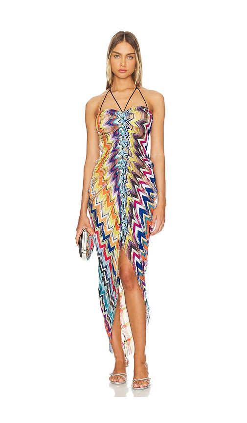 Shop Missoni Short Cover Up In Multicolor Carioca