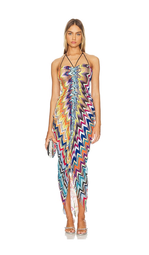 Shop Missoni Short Cover Up In Multicolor Carioca